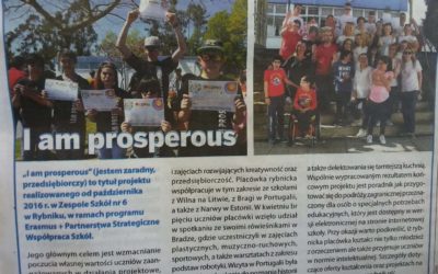 Projekty Erasmus + w ZS nr6