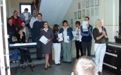 Pożegnanie uczniów klas kończących 10 czerwca 2009