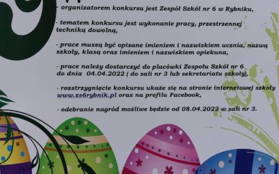 Konkurs „Jajko wielkanocne”