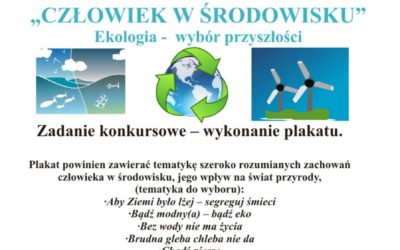 „Człowiek w środowisku”-konkurs