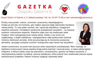 Nowy numer gazetki szkolnej :)