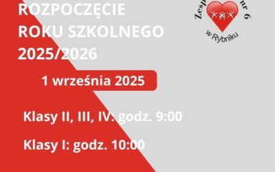 Uroczyste rozpoczęcie roku szkolnego 2025/2026