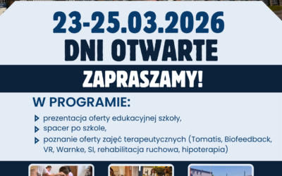 Zaproszenie na Dni Otwarte Szkoły